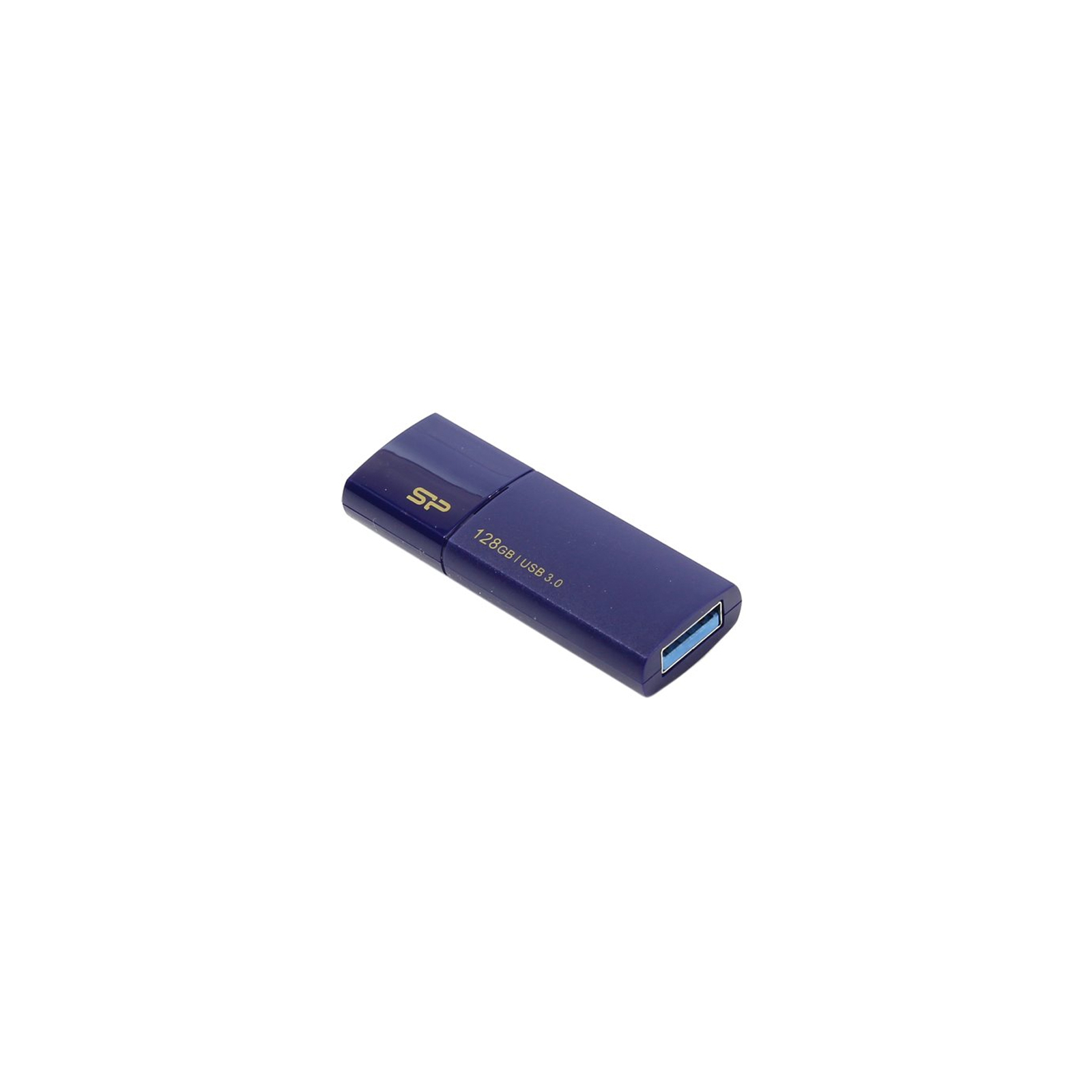 USB флеш накопитель Silicon Power 128GB Blaze B05 Blue USB 3.0 (SP128GBUF3B05V1D) изображение 3