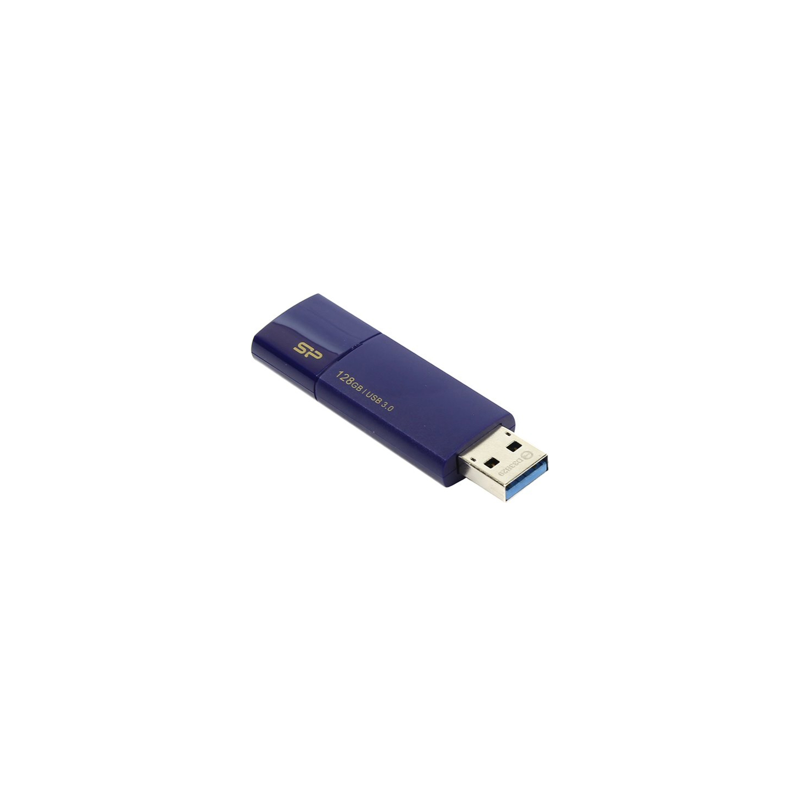 USB флеш накопитель Silicon Power 128GB Blaze B05 Blue USB 3.0 (SP128GBUF3B05V1D) изображение 4