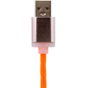 Дата кабель USB 2.0 AM to Lightning 1.0m Or (силикон) оранжевый LogicPower (5146) зображення 2
