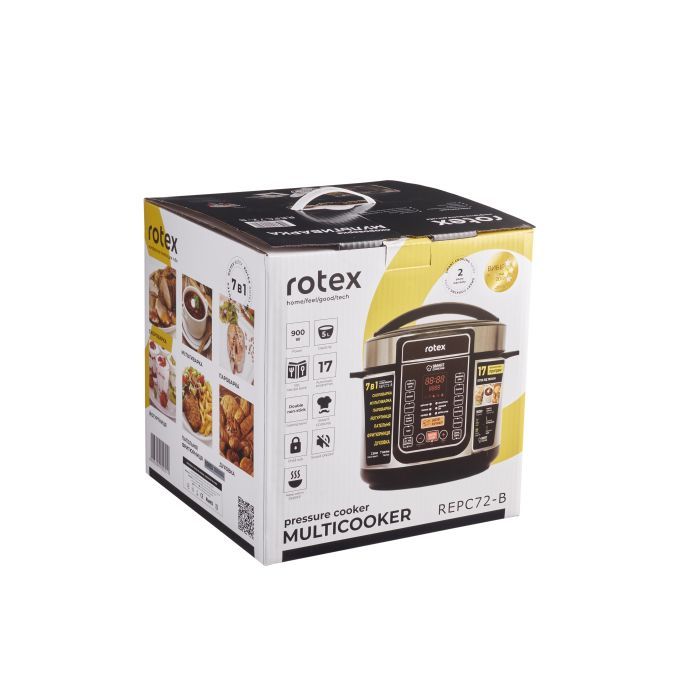 Мультиварка Rotex REPC72-B изображение 11