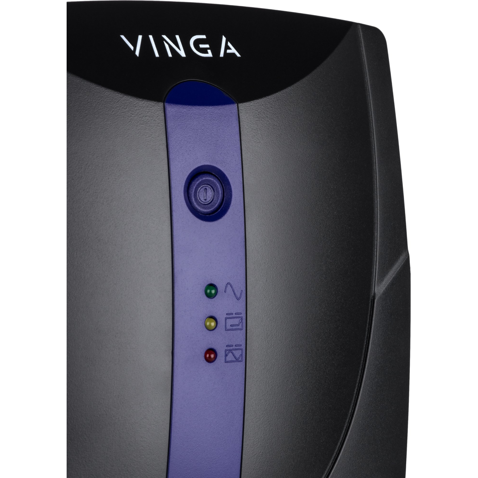 Пристрій безперебійного живлення Vinga LED 600VA plastic case (VPE-600P) зображення 3