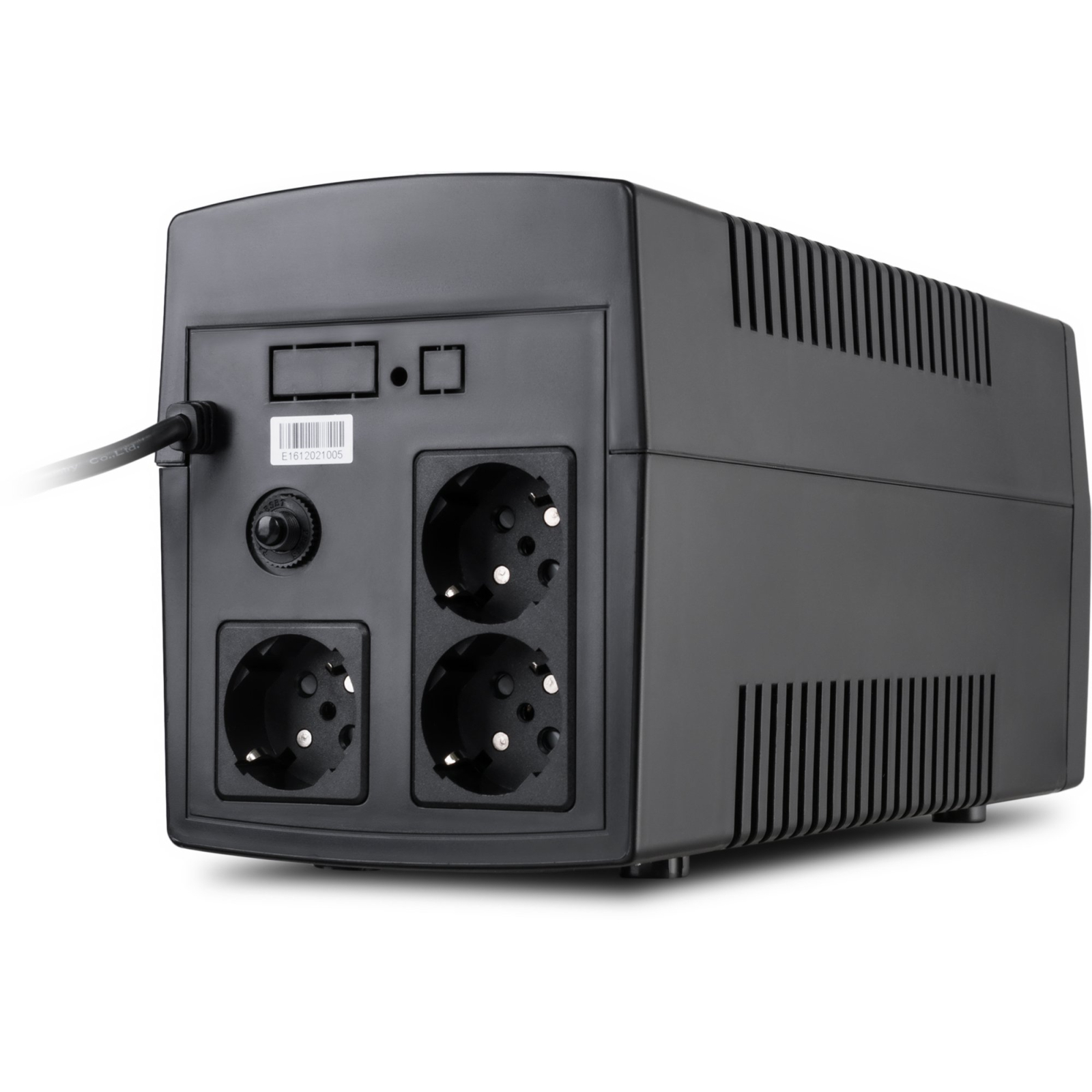 Пристрій безперебійного живлення Vinga LED 1200VA plastic case (VPE-1200P) зображення 4