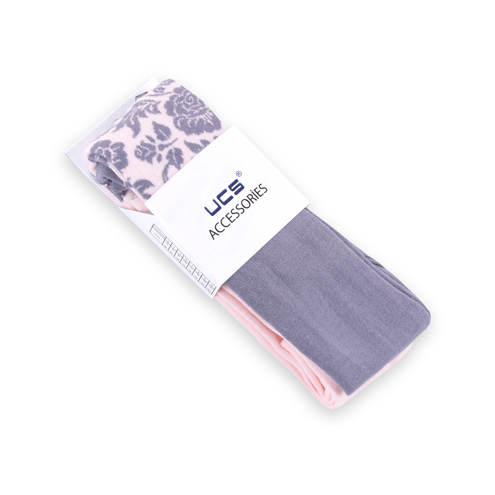 Колготки UCS Socks с орнаментом (M0C0301-0852-11G-pink) зображення 3