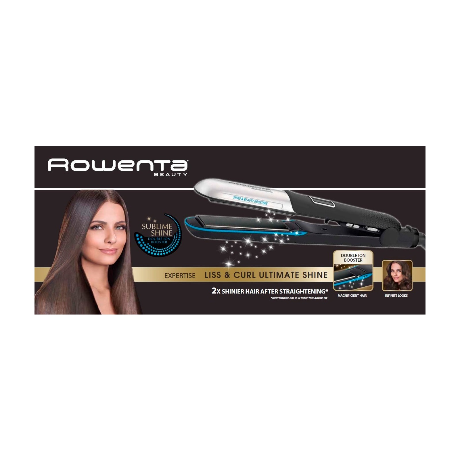 Вирівнювач для волосся Rowenta SF6220 зображення 4