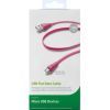 Дата кабель USB 2.0 AM to Micro 5P 1.0m pink Cellularline (USBDATACMICROUSBP) изображение 3