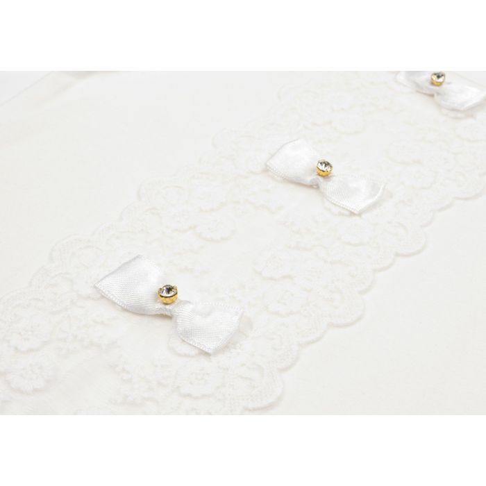 Кофта дитяча Matilda з мереживом (5682-2-152G-beige) зображення 4