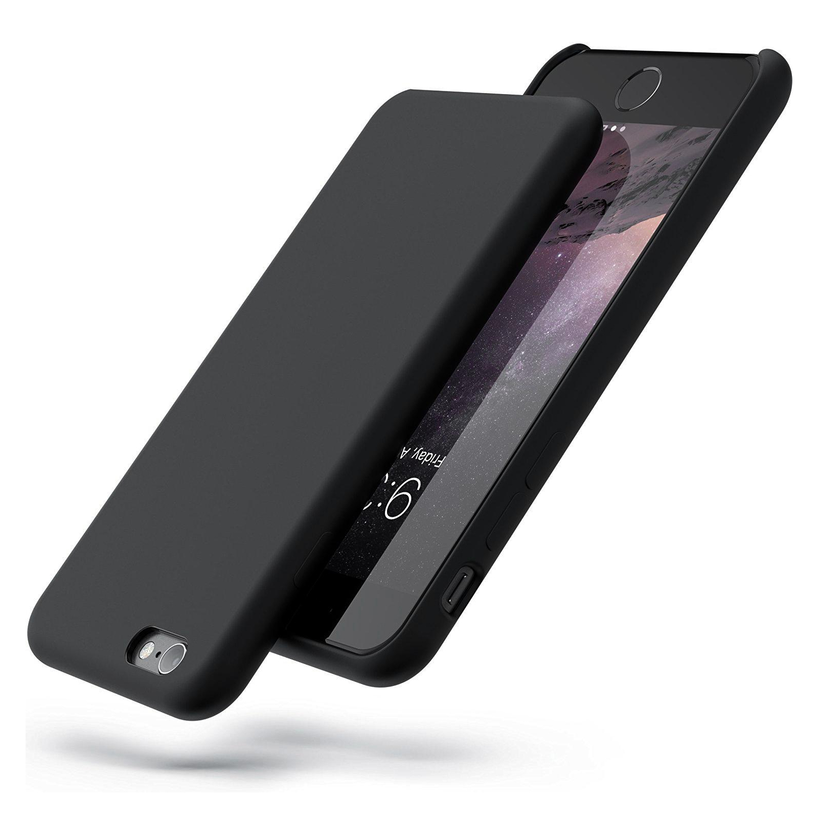 Чохол до мобільного телефона Laudtec для iPhone 6/6s liquid case (black) (LT-I6LC) зображення 2