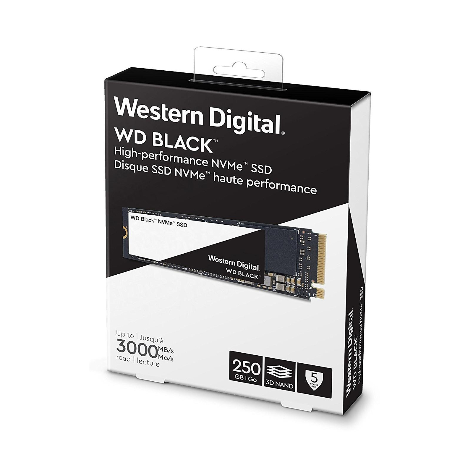 Накопичувач SSD M.2 2280 250GB WD (WDS250G2X0C) зображення 3