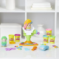 Набор для творчества Hasbro Play-Doh Сумасшедшая Парикмахерская (E2930) изображение 3