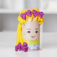 Набор для творчества Hasbro Play-Doh Сумасшедшая Парикмахерская (E2930) изображение 7