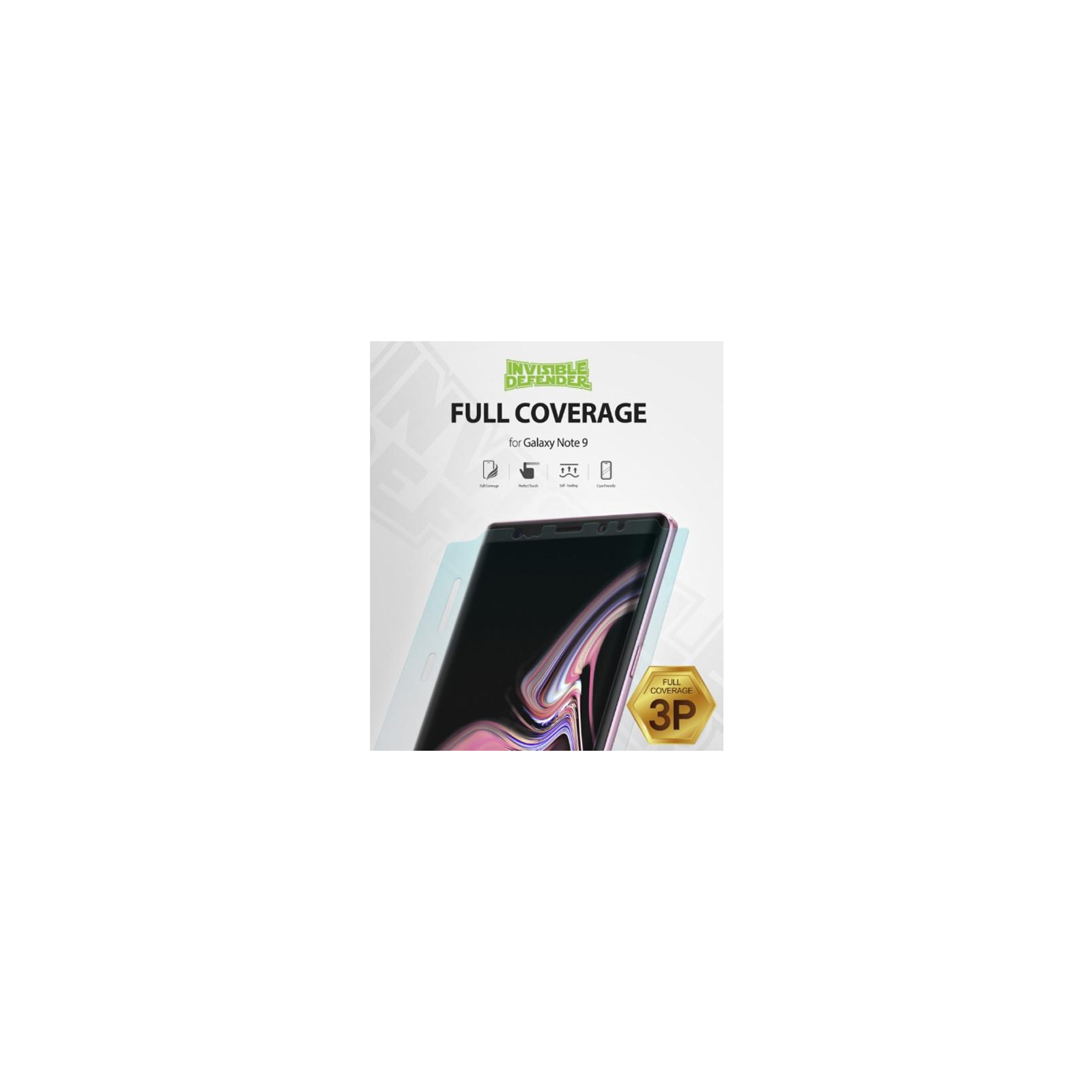 Пленка защитная Ringke для телефона Samsung Galaxy Note 9 Full Cover (RGS4470)
