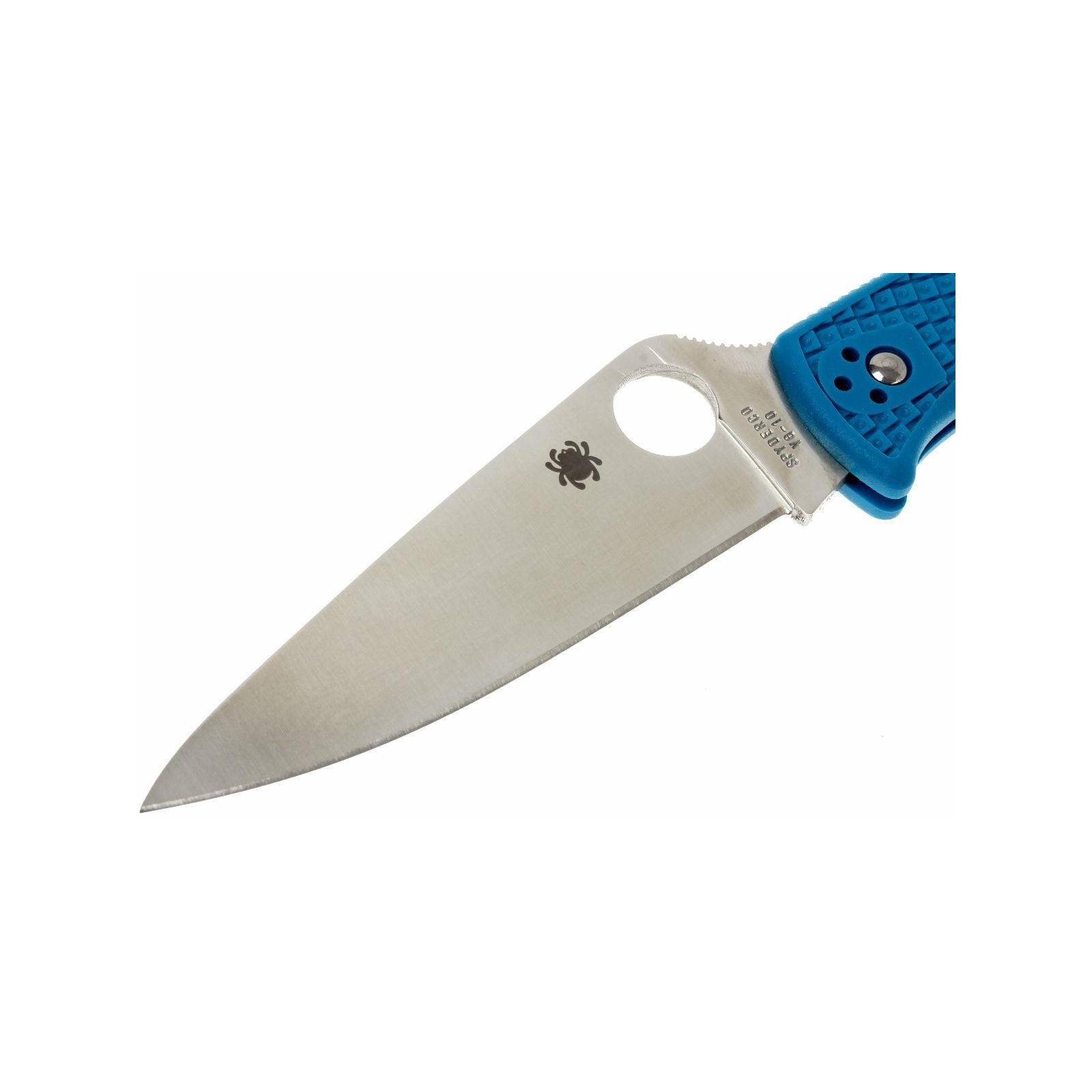 Нож Spyderco Endura 4 Flat Ground, blue (C10FPBL) изображение 3