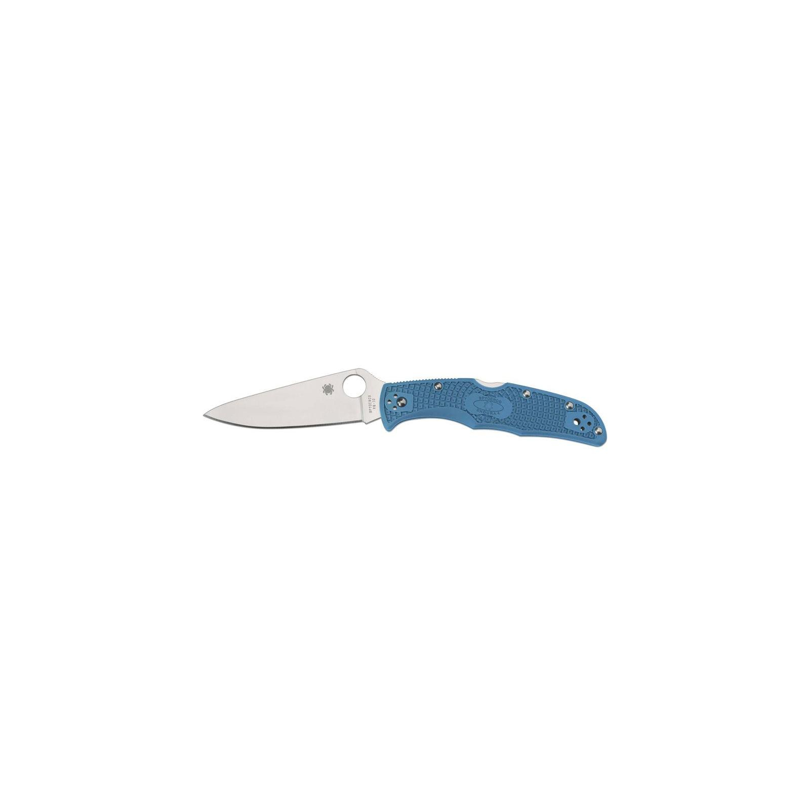 Нож Spyderco Endura 4 Flat Ground, blue (C10FPBL)