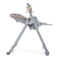 Стульчик для кормления Chicco Polly Magic RELAX бежевый (79502.85) изображение 2