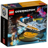 Конструктор LEGO Overwatch Трейсер против Роковой Вдовы 129 деталей (75970) изображение 7