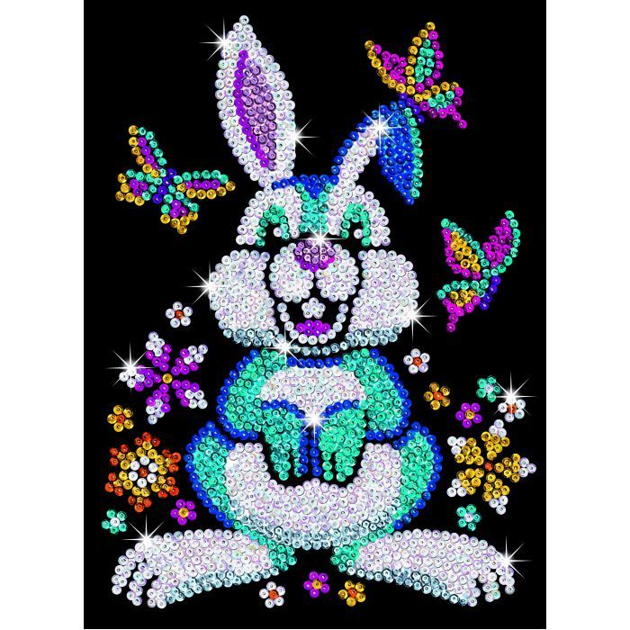 Набор для творчества Sequin Art RED Binky the Bunny New (SA1603)