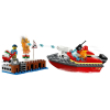 Конструктор LEGO City Пожар в порту 97 деталей (60213) изображение 3