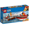 Конструктор LEGO City Пожар в порту 97 деталей (60213)