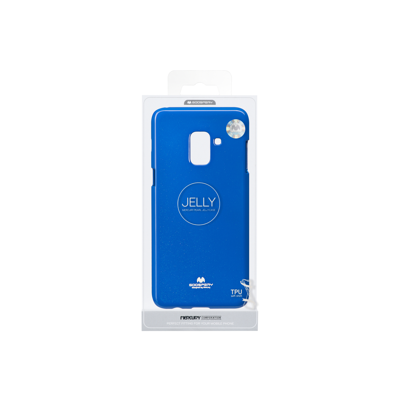 Чохол до мобільного телефона Goospery Jelly Case Samsung Galaxy A8 A530 Navy (8809550384163) зображення 3