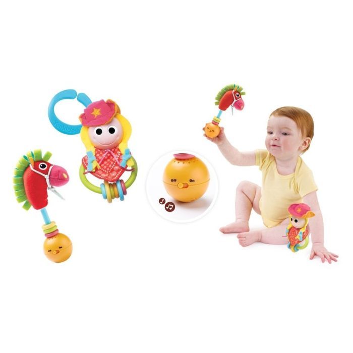 Погремушка Yookidoo Ковбойка и лошадка (25286) изображение 7