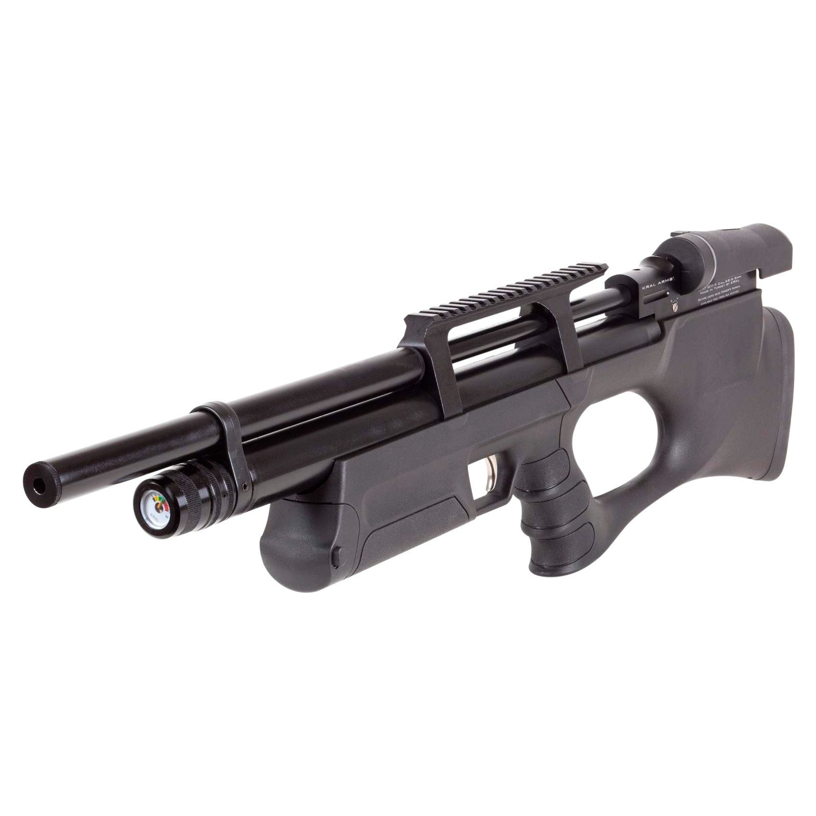 Пневматическая винтовка Kral Puncher Breaker PCP Synthetic 4,5 мм , глушитель (PBWSS) изображение 4