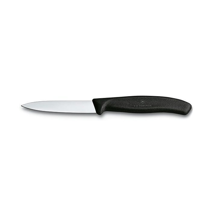 Набор ножей Victorinox SwissClassic из 3 предметов Черный с овощечисткой (6.7113.31) изображение 4