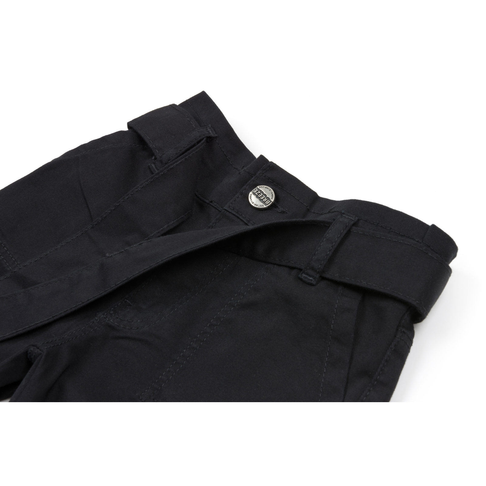 Штани дитячі Breeze з накладними кишенями (OZ-19827-152G-black) зображення 3