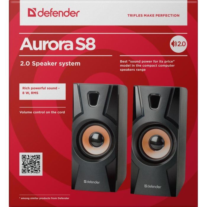 Акустическая система Defender Aurora S8 Black (65408) изображение 2