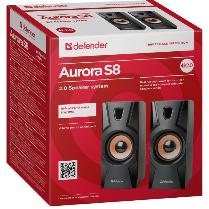 Акустическая система Defender Aurora S8 Black (65408) изображение 3