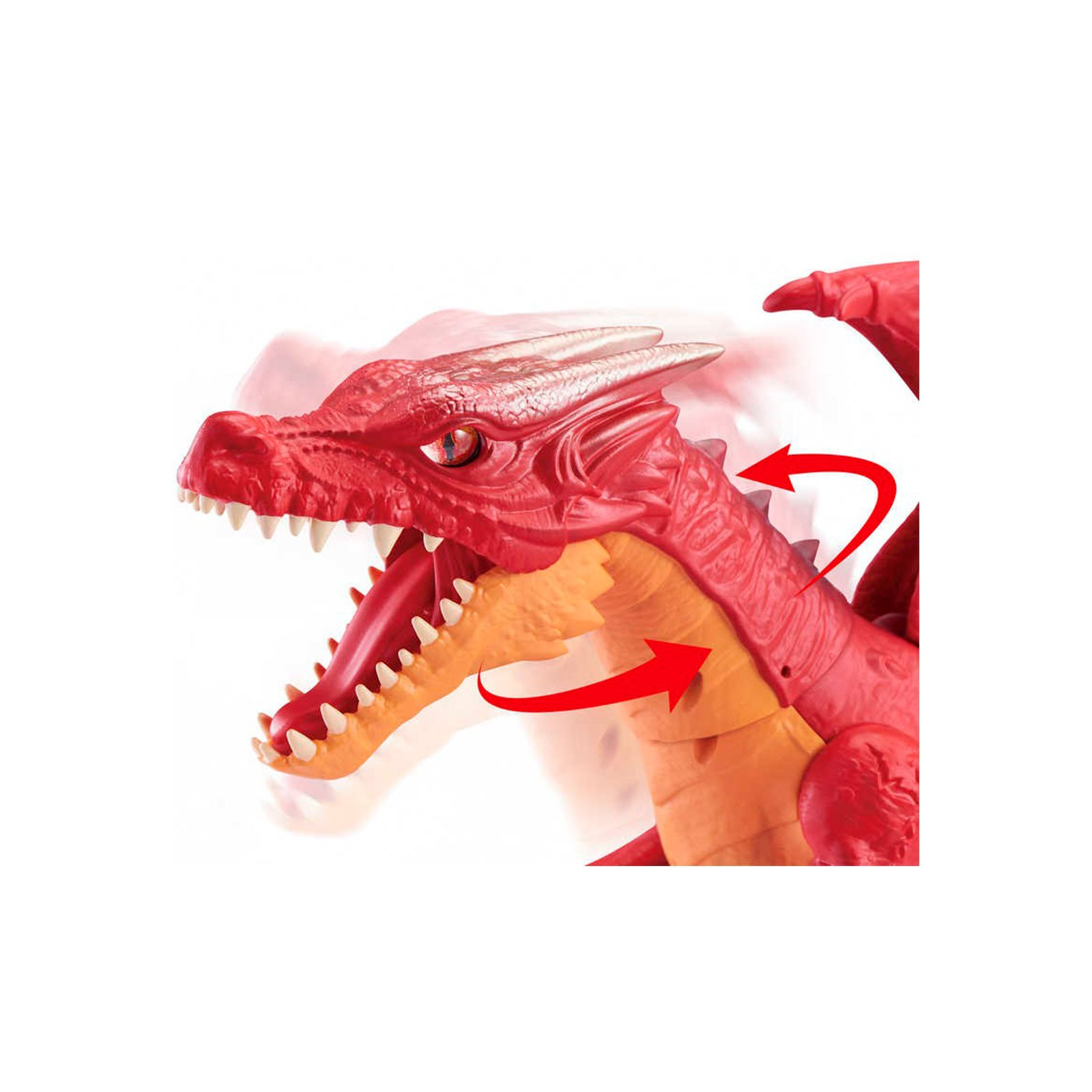 Интерактивная игрушка Pets & Robo Alive Robo Alive - Огненный дракон (7115R) изображение 4