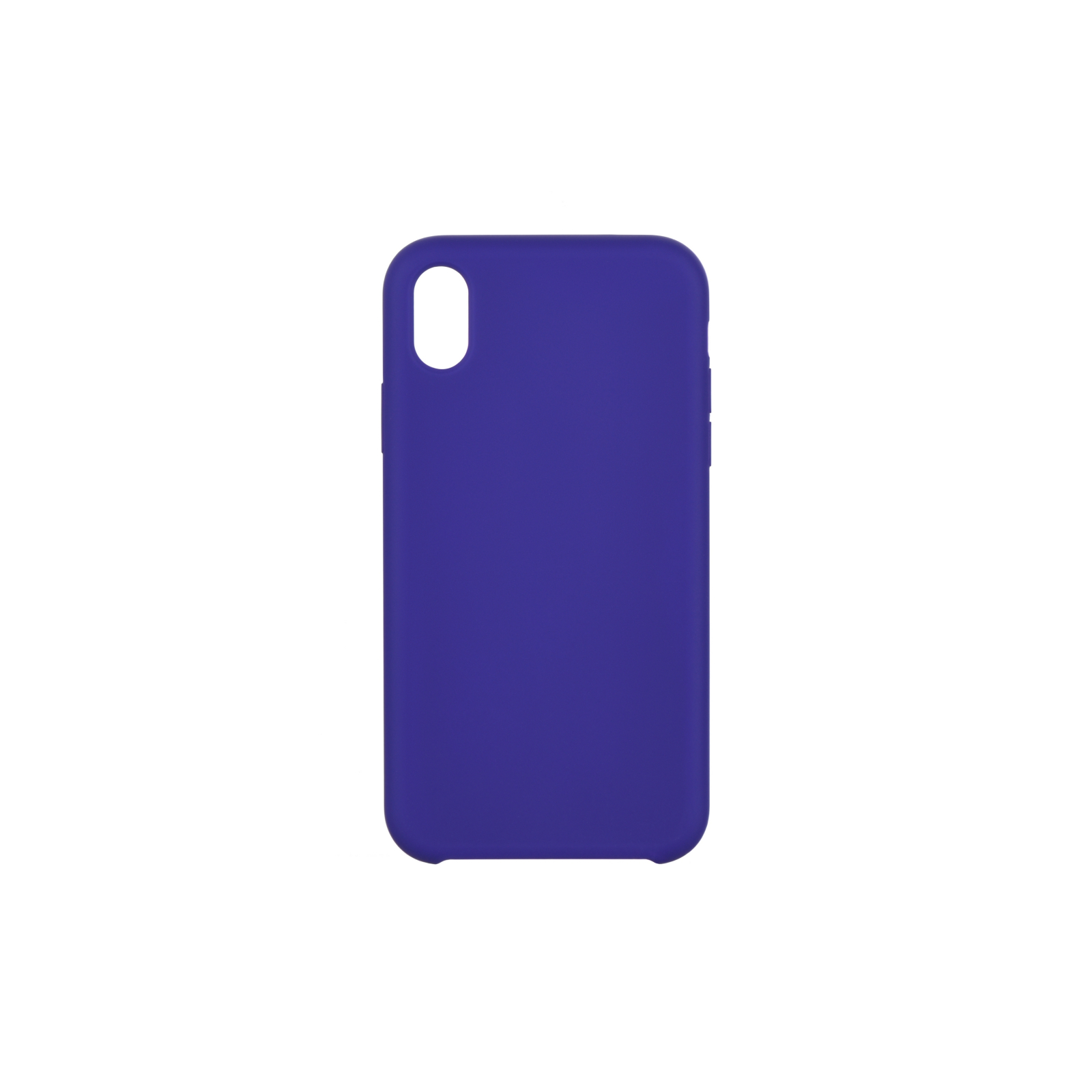 Чохол до мобільного телефона 2E Apple iPhone XS, Liquid Silicone, Deep Purple (2E-IPH-XS-NKSLS-DP)