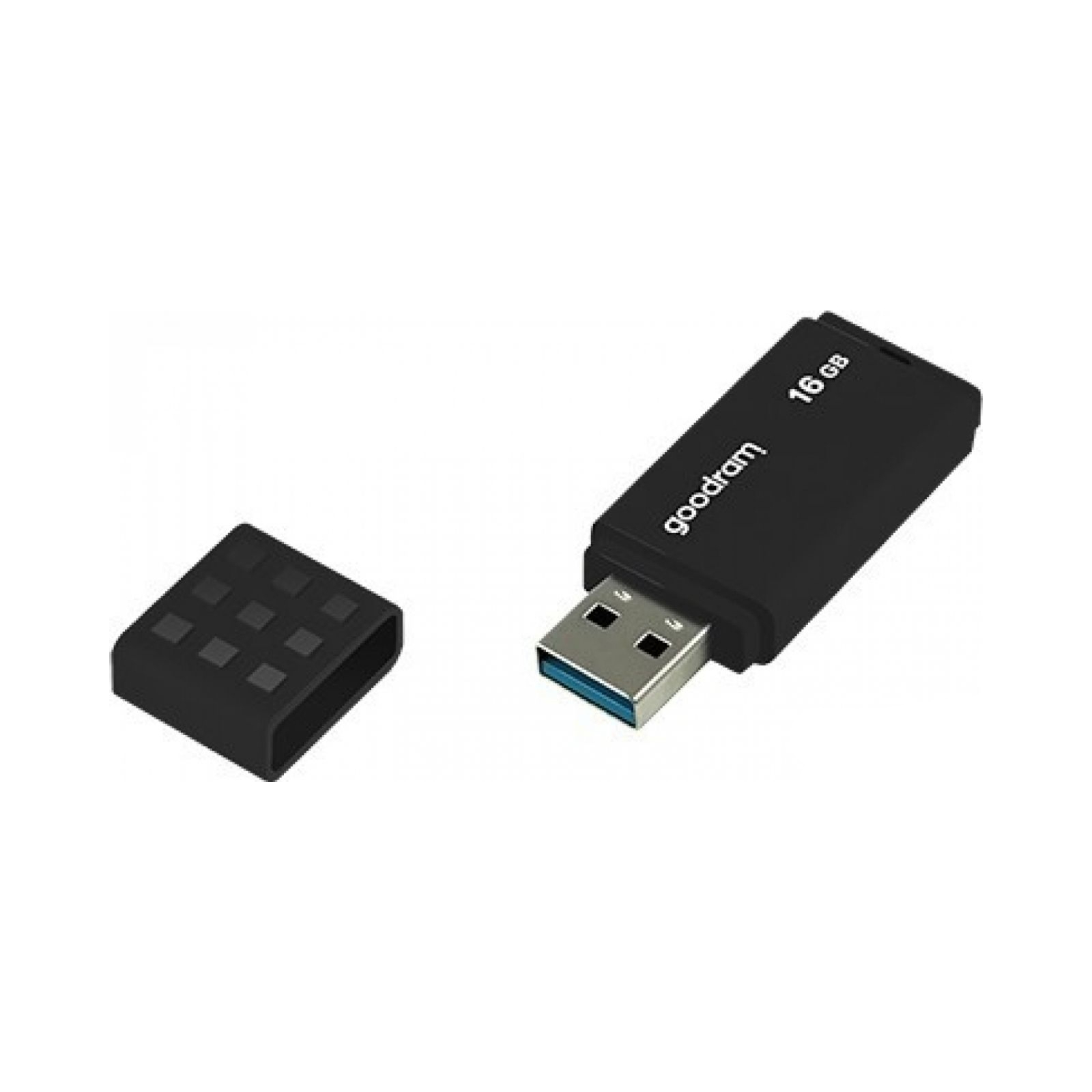 USB флеш накопитель Goodram 64GB UME3 Black USB 3.1 (UME3-0640K0R11) изображение 3