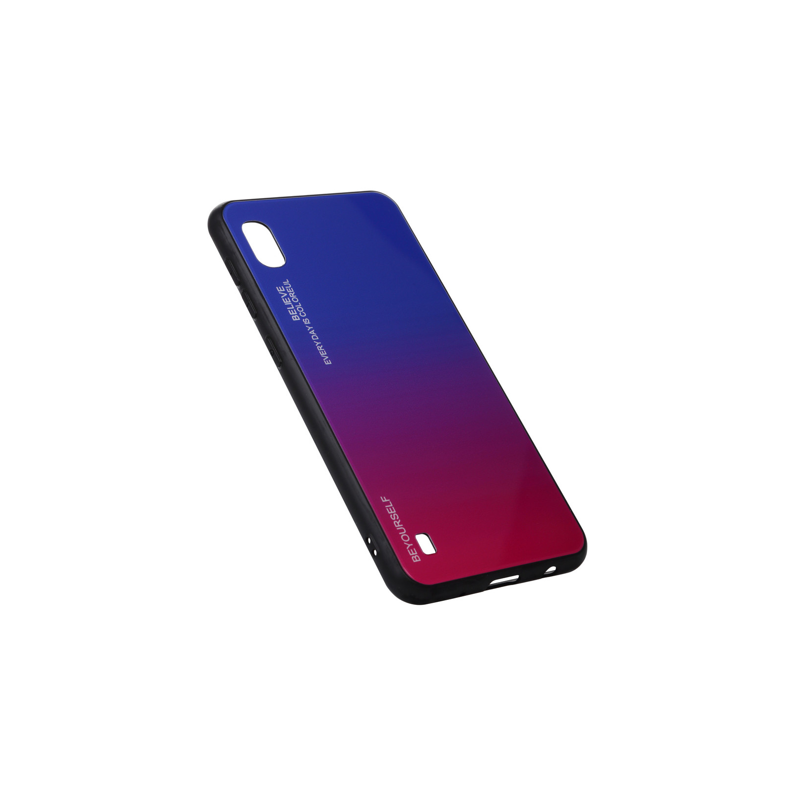 Чохол до мобільного телефона BeCover Gradient Glass для Samsung Galaxy A10s 2019 SM-A107 Blue-Red (704423) зображення 2