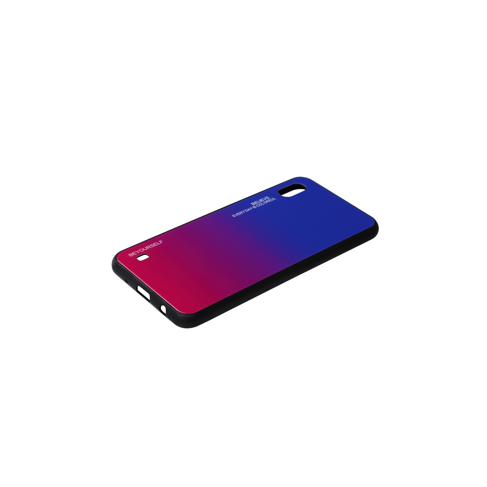 Чохол до мобільного телефона BeCover Gradient Glass для Samsung Galaxy A10s 2019 SM-A107 Blue-Red (704423) зображення 3