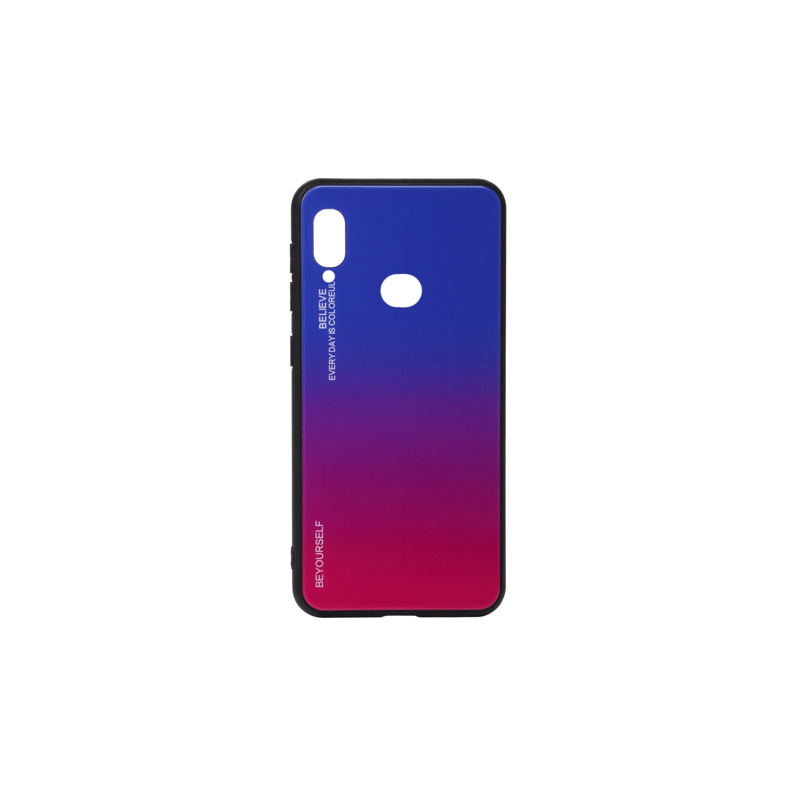 Чохол до мобільного телефона BeCover Gradient Glass для Samsung Galaxy A10s 2019 SM-A107 Blue-Red (704423)