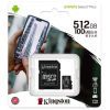 Карта памяти Kingston 512GB microSD class 10 A1 Canvas Select Plus (SDCS2/512GB) изображение 3