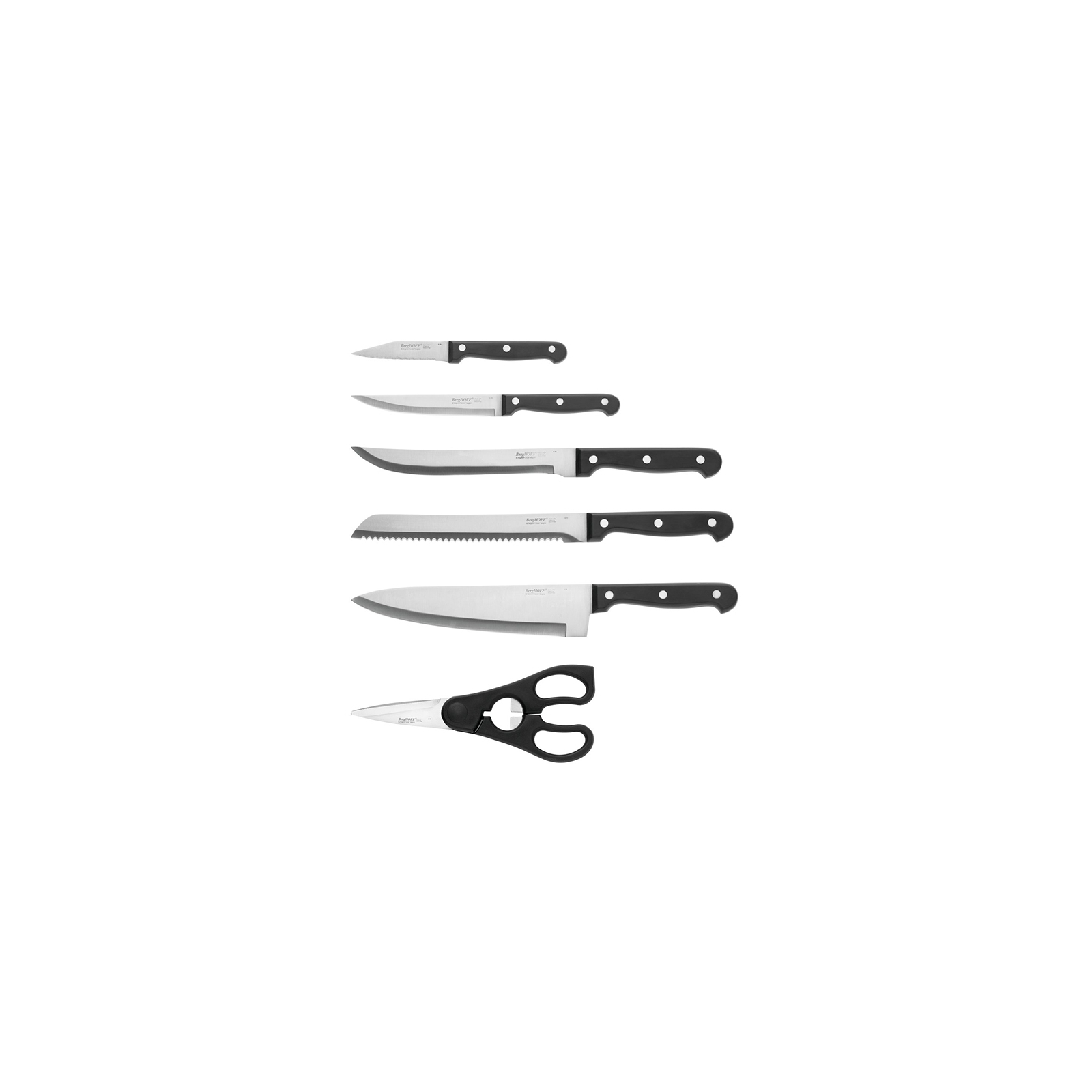 Набір ножів BergHOFF Essentials Quadra Duo с продставкой 7 предметов (1307030) зображення 2