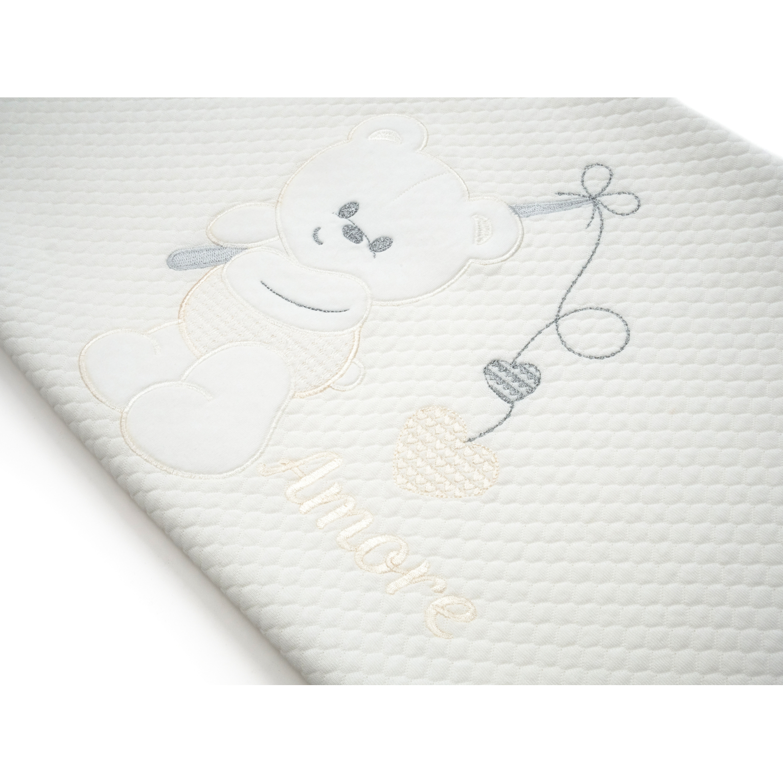 Детское одеяло Breeze с мишкой (64291-cream) изображение 3