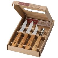 Набор ножей Opinel Les Essentiels Olive 4шт (002163)