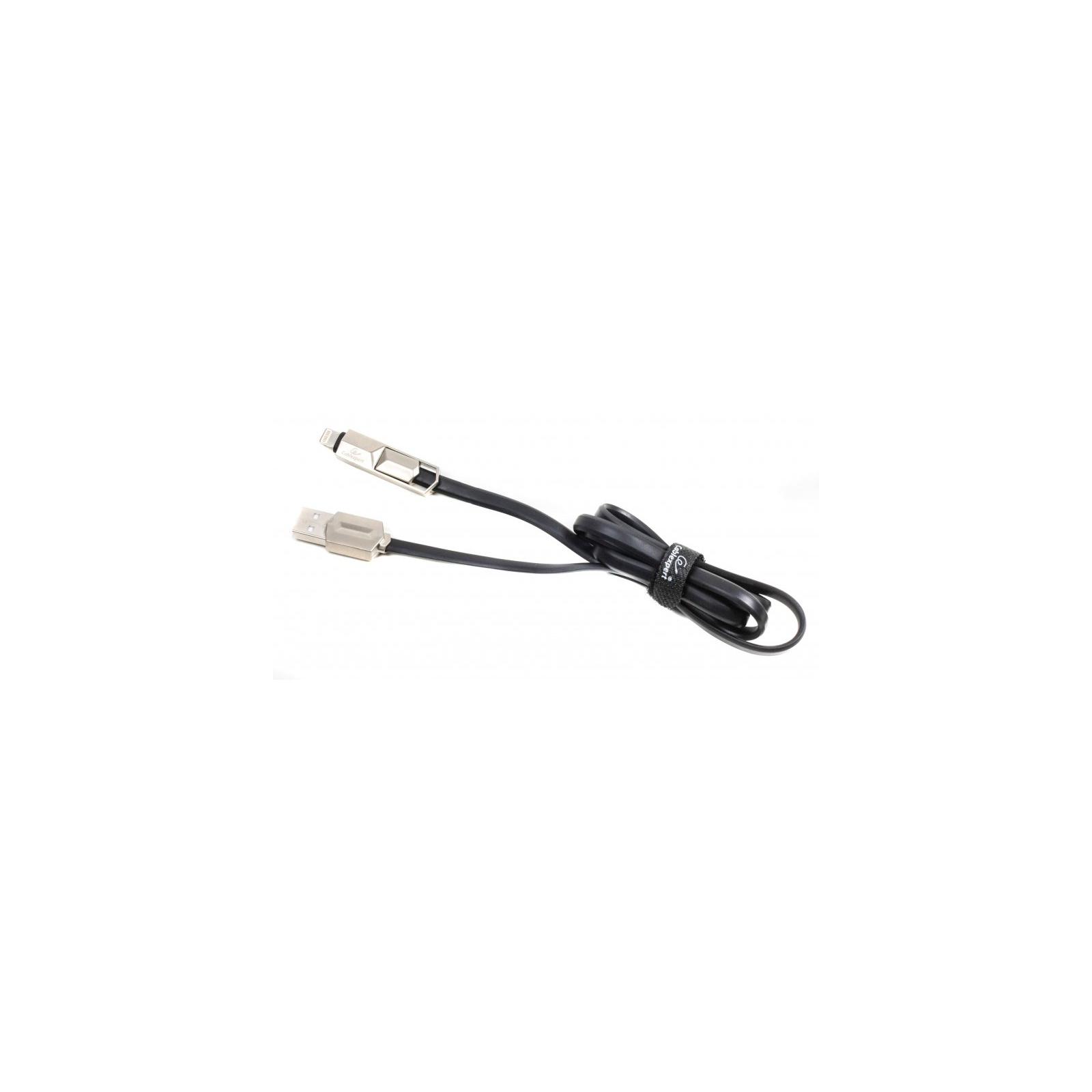 Дата кабель USB 2.0 AM to Micro 5P 1.0m Cablexpert (CCPB-ML-USB-05BK) зображення 2