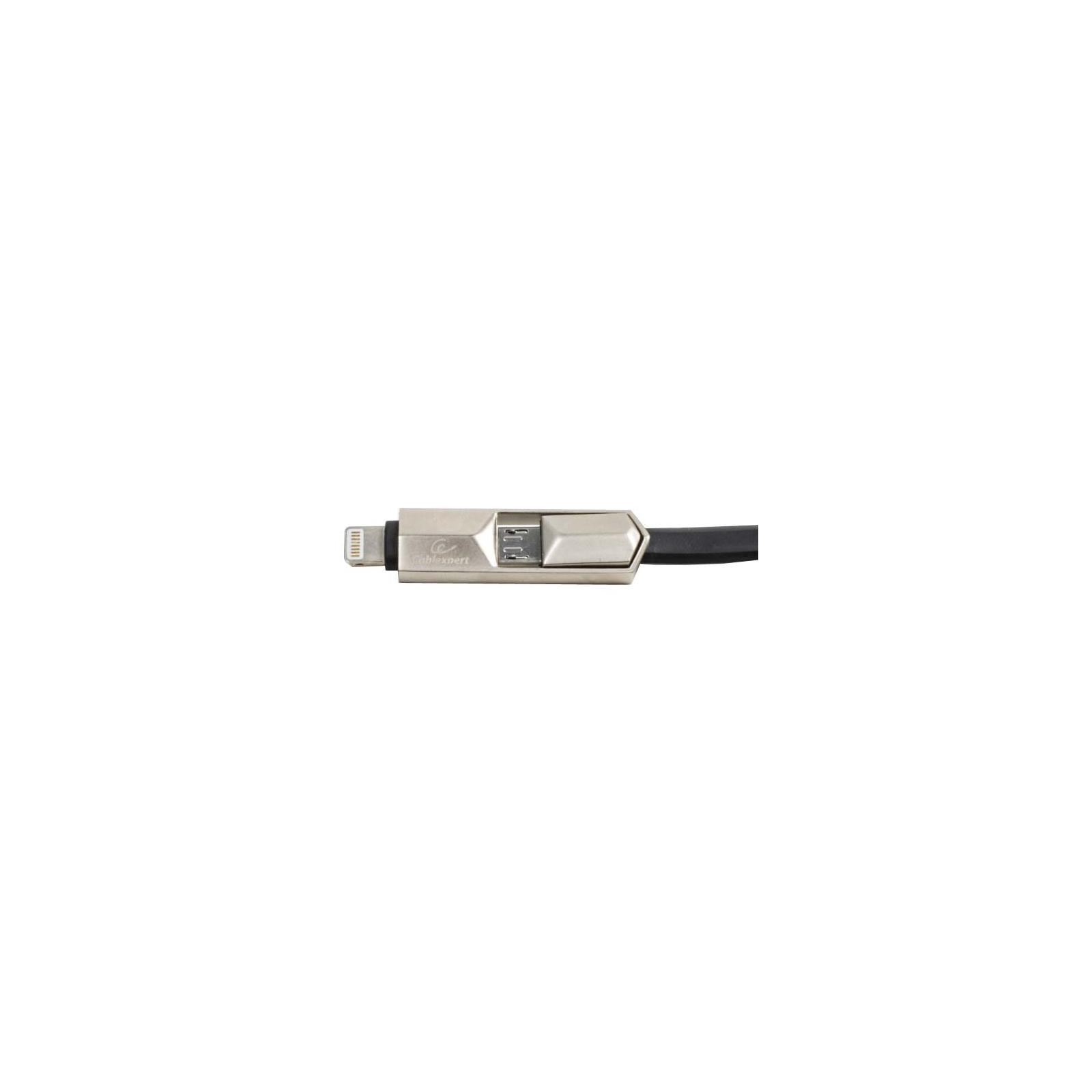 Дата кабель USB 2.0 AM to Micro 5P 1.0m Cablexpert (CCPB-ML-USB-05BK) зображення 3