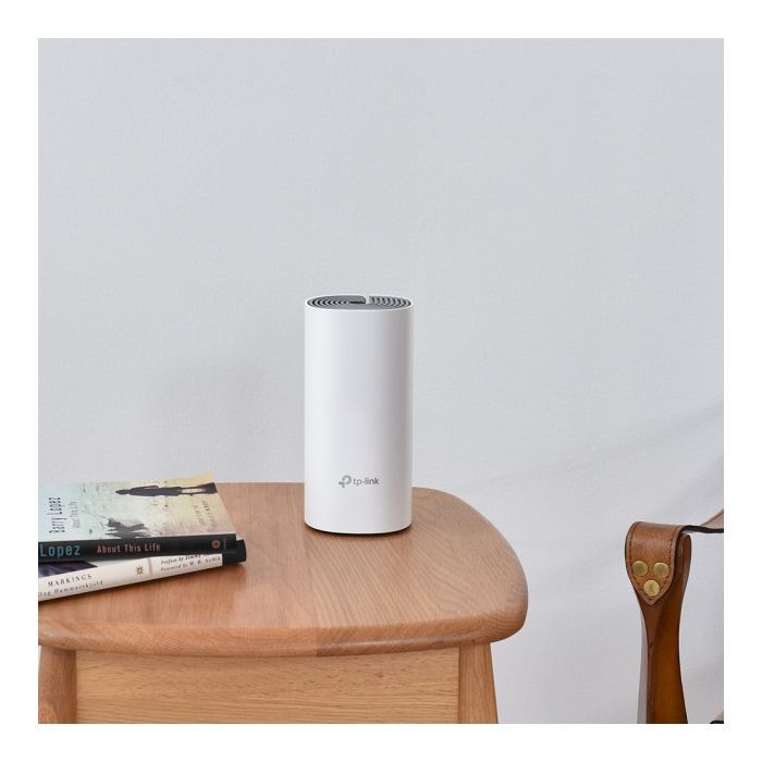 Точка доступа Wi-Fi TP-Link DECO E4 1 pcs AC1200, 2xFE LAN/WAN, MESH, MU-MIMO, Beamformi (DECO-E4-1-PACK) изображение 4