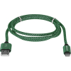 Дата кабель USB 2.0 AM to Lightning 1.0m ACH01-03T 2.1A green Defender (87810) изображение 2