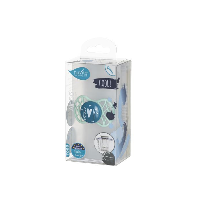 Пустушка Nuvita Air55 Cool 0m+ симетрична (NV7065NG) зображення 3