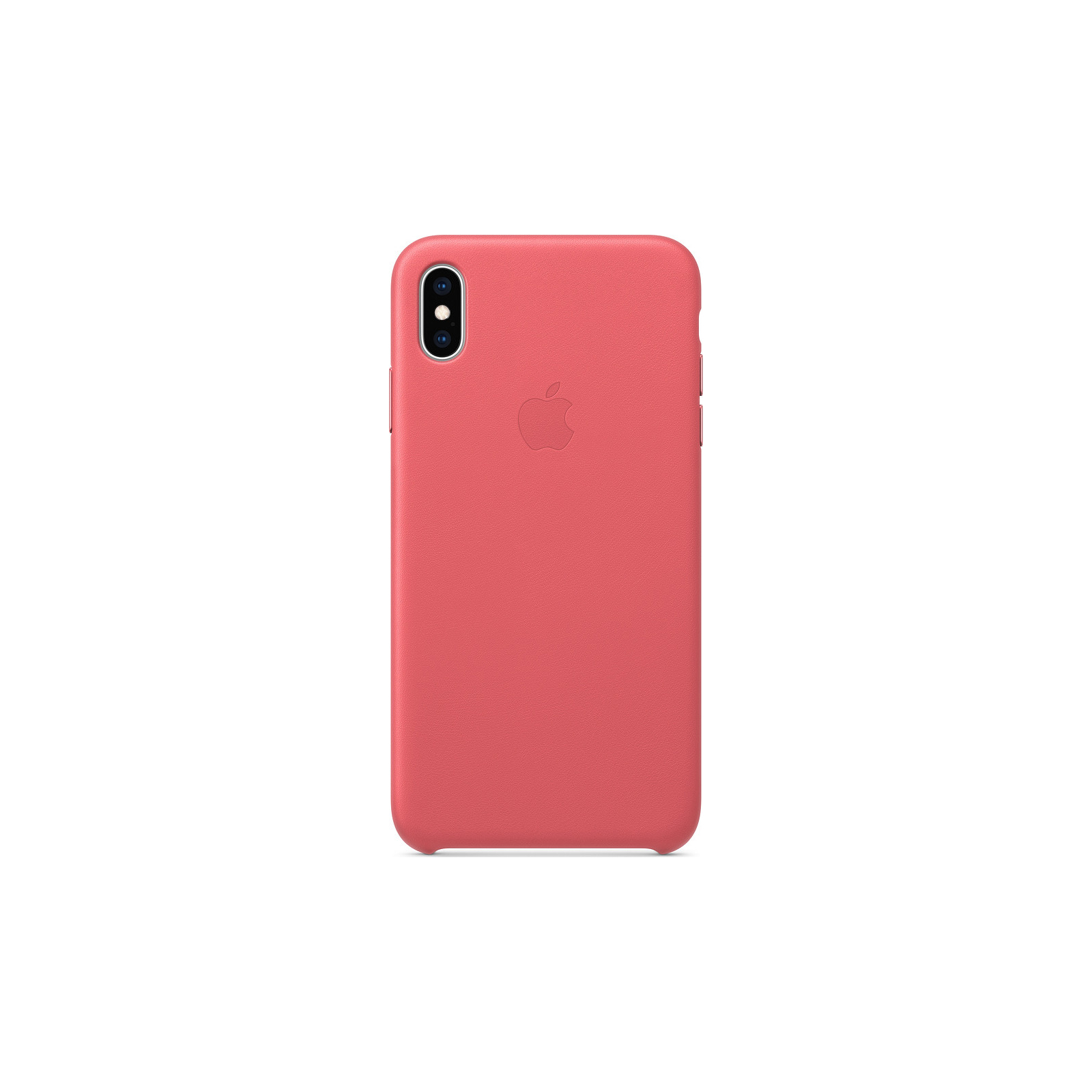 Чохол до мобільного телефона Apple iPhone XS Max Leather Case - Peony Pink, Model (MTEX2ZM/A)