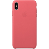 Чохол до мобільного телефона Apple iPhone XS Max Leather Case - Peony Pink, Model (MTEX2ZM/A)