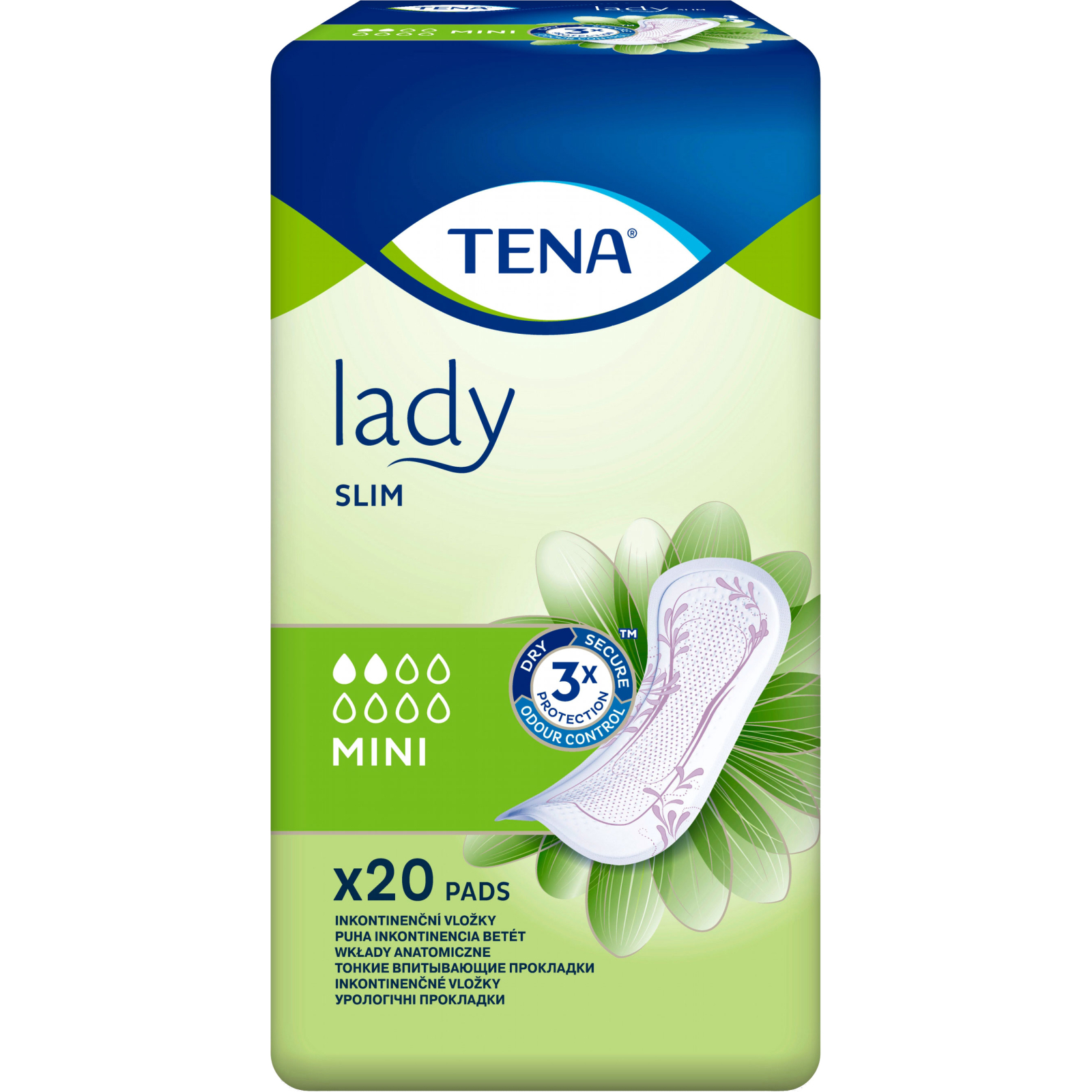 Урологічні прокладки Tena Lady Slim Mini 10 шт. (7322540984705/7322540853254) зображення 2