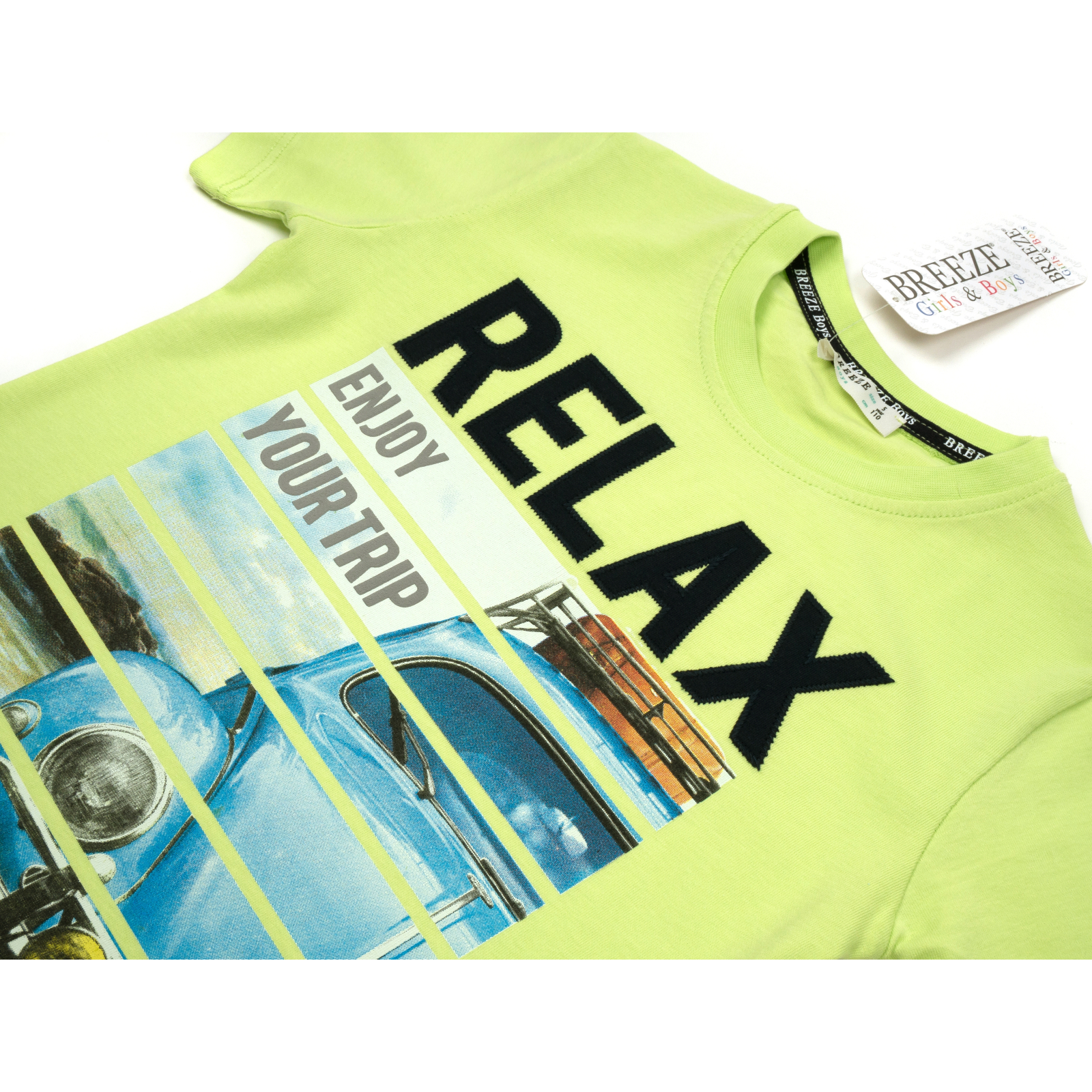 Набор детской одежды Breeze "RELAX" (14382-110B-green) изображение 7