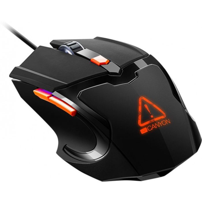 Мишка Canyon Vigil USB Black (CND-SGM02RGB) зображення 3