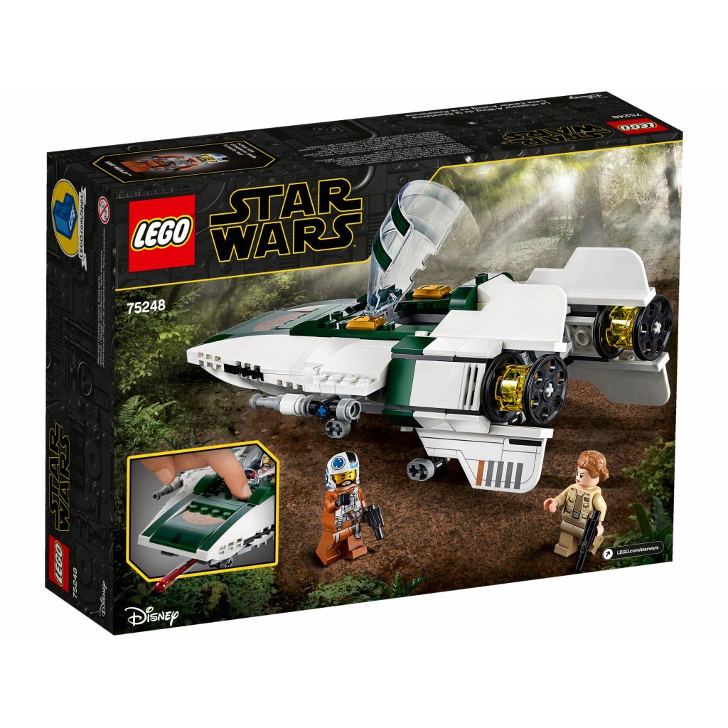 Конструктор LEGO Star Wars Зоряний винищувач Повстанців типу А 269 деталей (75248) зображення 6